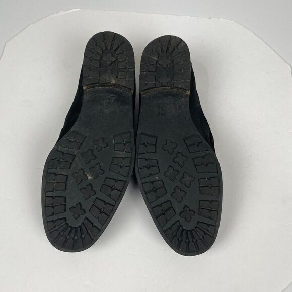 Allen Edmonds FIESOLE Shoes Italian Loafer Size 10 D  Black Suede Shoe Confort